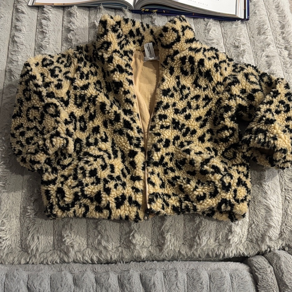 Ralph Lauren Tan and Black Fleece Jacket